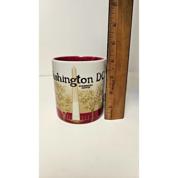 Starbucks WASHINGTON DC Collectors City Global Icon Coffee Mug Cup / 2011 - Picture 7 of 7